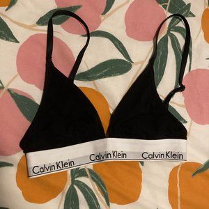 Calvin Klein triangle bralette